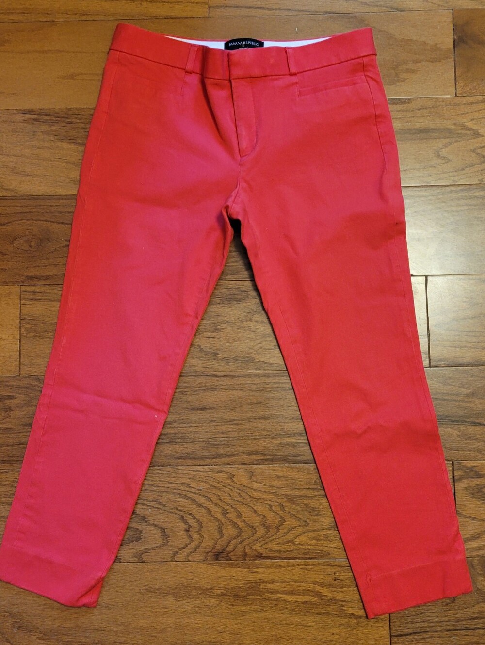 Banana Republic Red Slim Sloan Ankle Pant 6